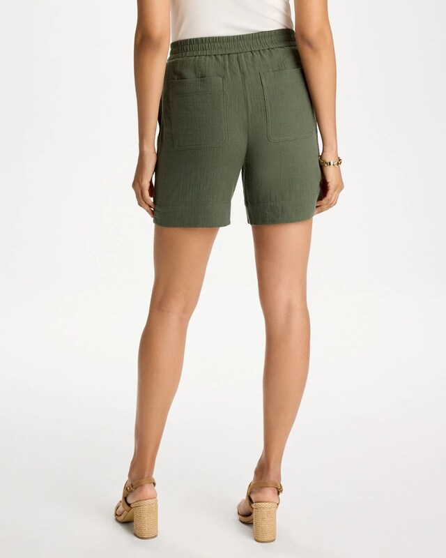 Gauze Cotton Shorts - image 3